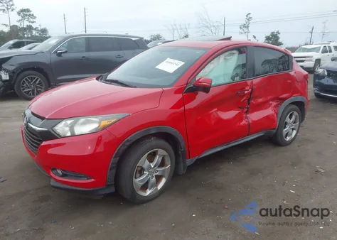 2016 Honda Hr-V Ex из США, поврежденный, VIN 3CZRU5H59GM741953
